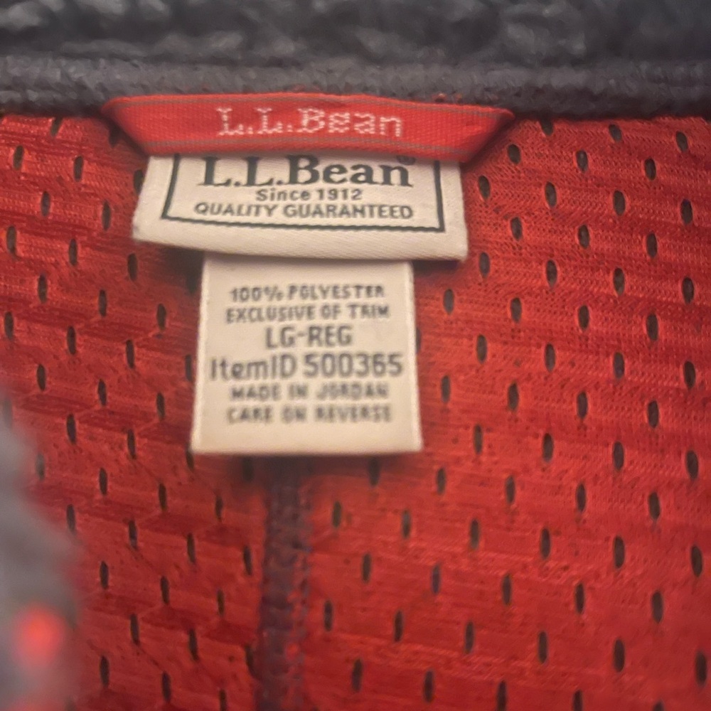 Ll Bean Warm Fuzzy Jacket View 2